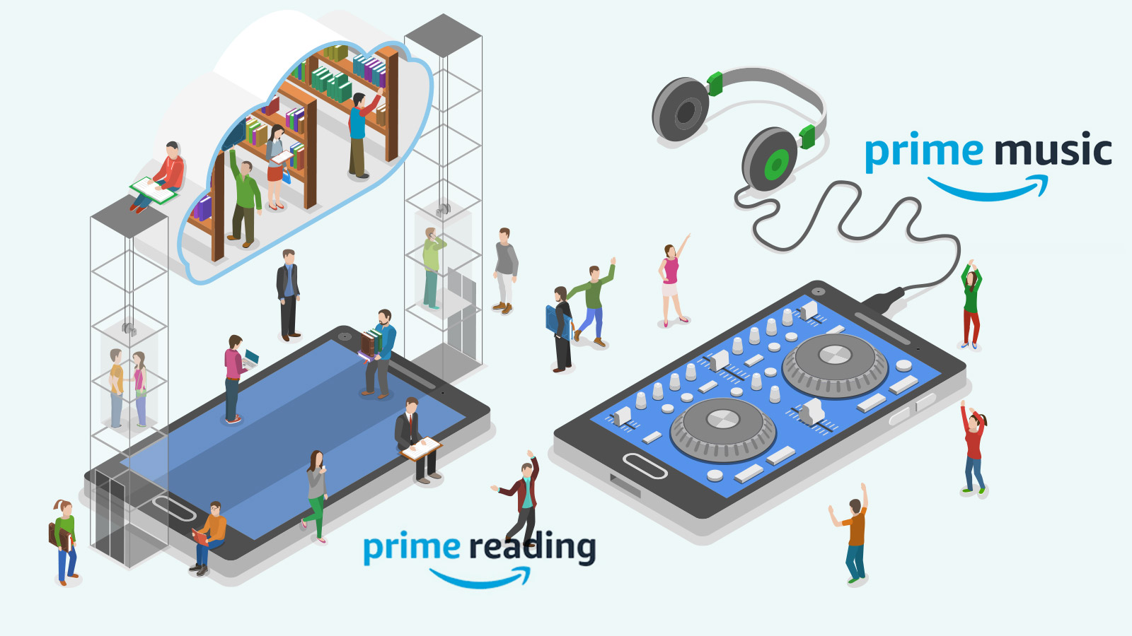 Amazon Prime Reading y Amazon Prime Music, sin coste adicional